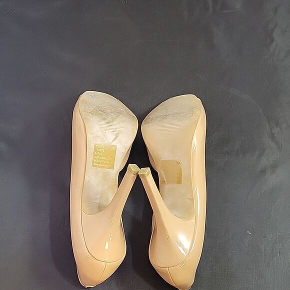 WOMEN"S IT’S OK PEEP TOE D'ORSAY HIGH HEEL STILETTOS PUMP SHOES - Picture 12 of 13